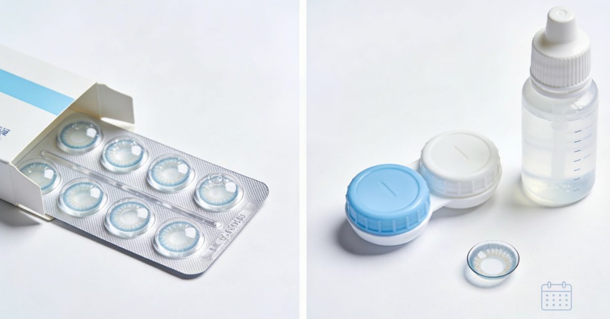 Home 12 Daily vs Monthly Contact Lenses