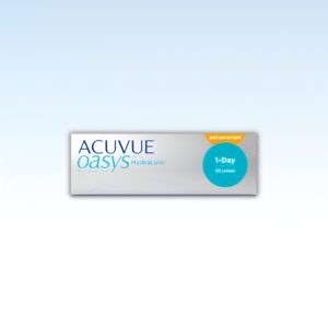 ACUVUE OASYS® 1-Day for Astigmatism with HydraLuxe™